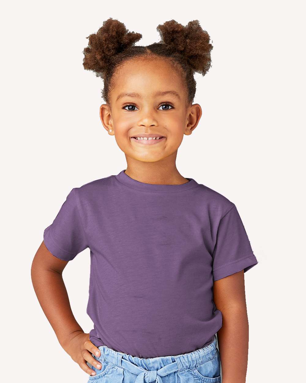 Bella + Canvas 3001T Toddler Jersey Short-Sleeve T-Shirt - Hthr Yellow Gold - 2T